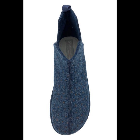 Unity in Diversity Wool Slipper Booties Palma Starry Blue - Medium - Picture 3 of 3